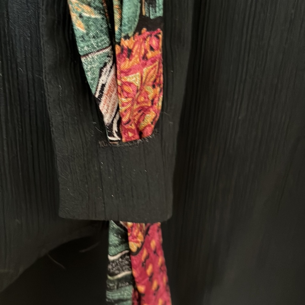 Black Bonworth Jacket With Attached Multi-Colored… - image 5